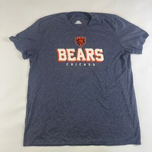 Chicago Bears NFL Men's XL Navy Blue Short Sleeve Graphic T‎ Shirt NFL